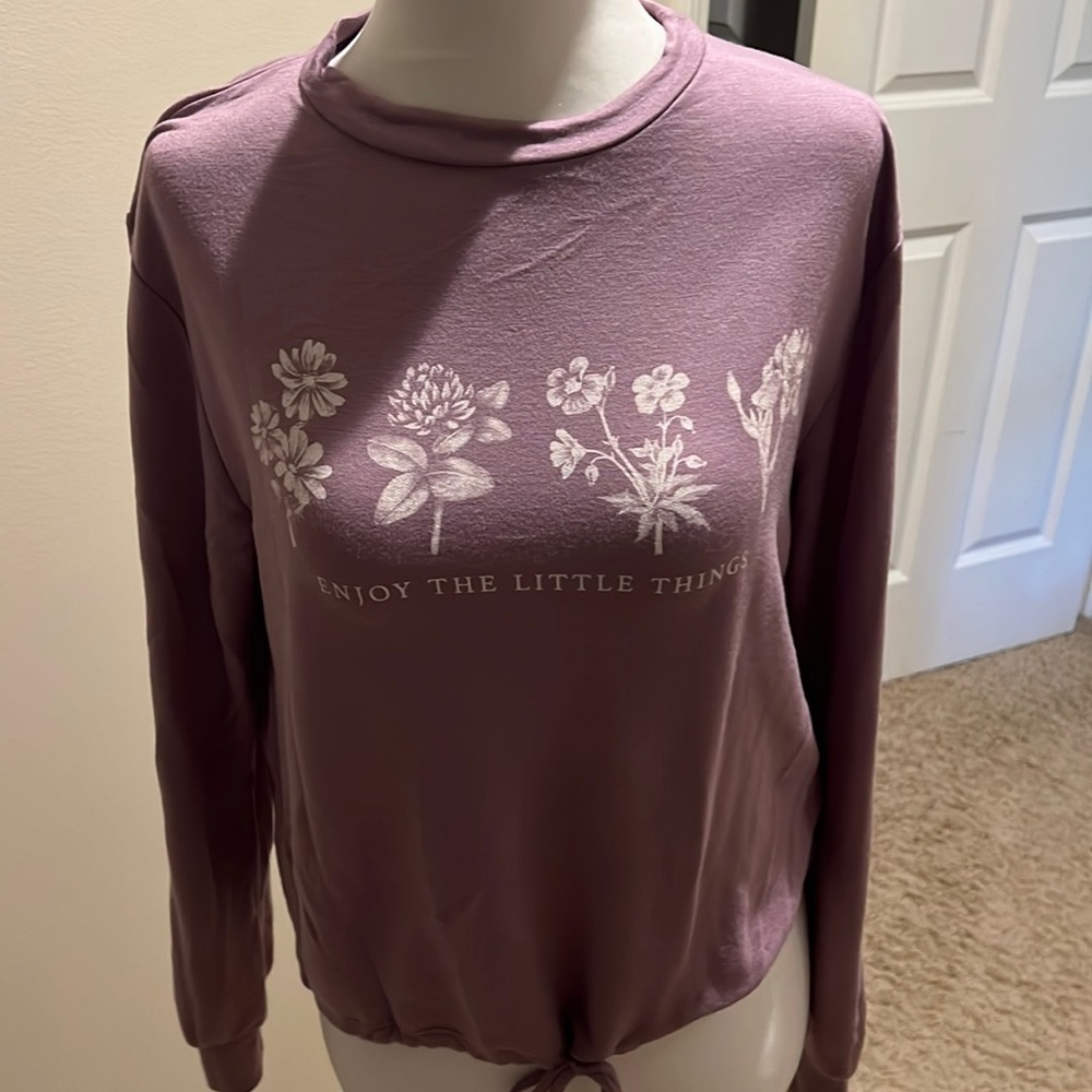 Lavender long sleeve size XS